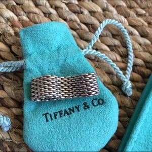Tiffany and Co mesh ring